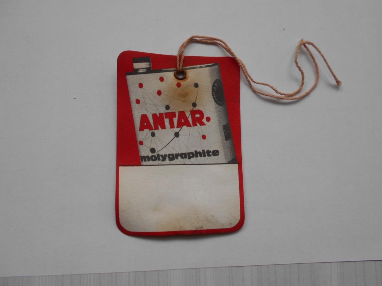 Etiquette ANTAR Molygraphite LesAnciennes.com