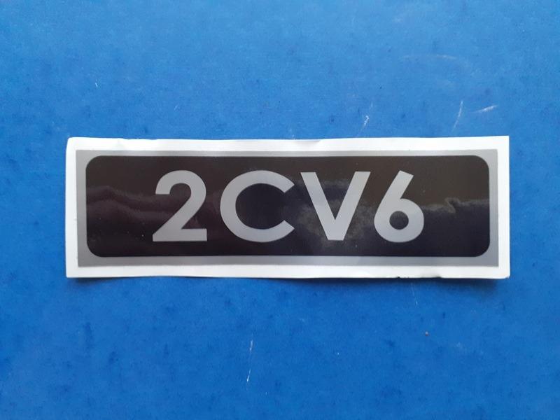 Autocollant CITROEN 2CV 6 LesAnciennes.com