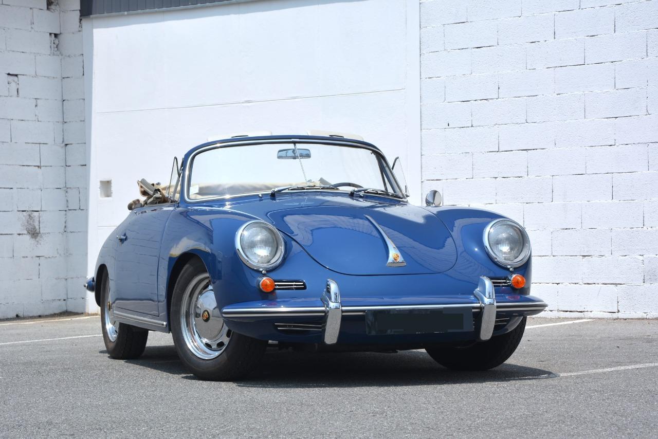 PORSCHE 356 C Cabriolet 1600 - 1965 LesAnciennes.com