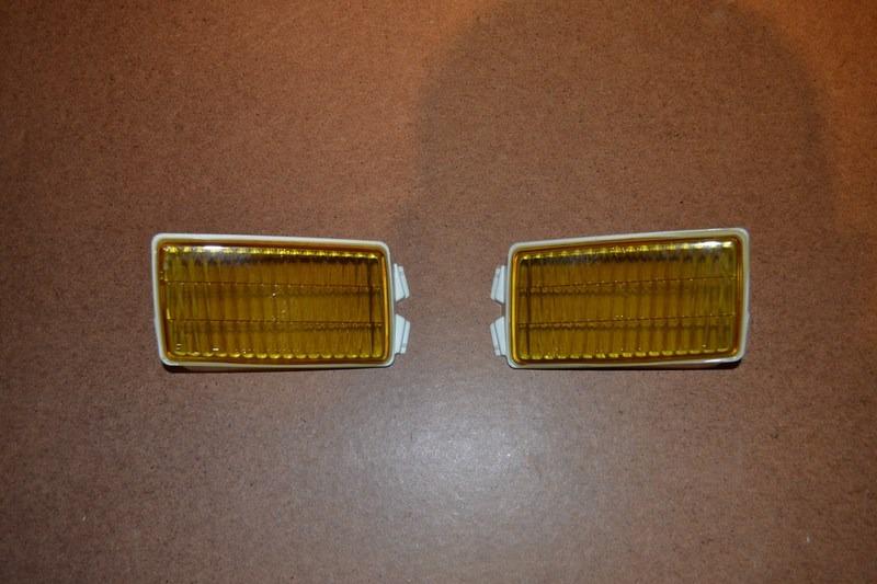 Paire verre antibrouillard jaune PORSCHE 911, neuf LesAnciennes.com