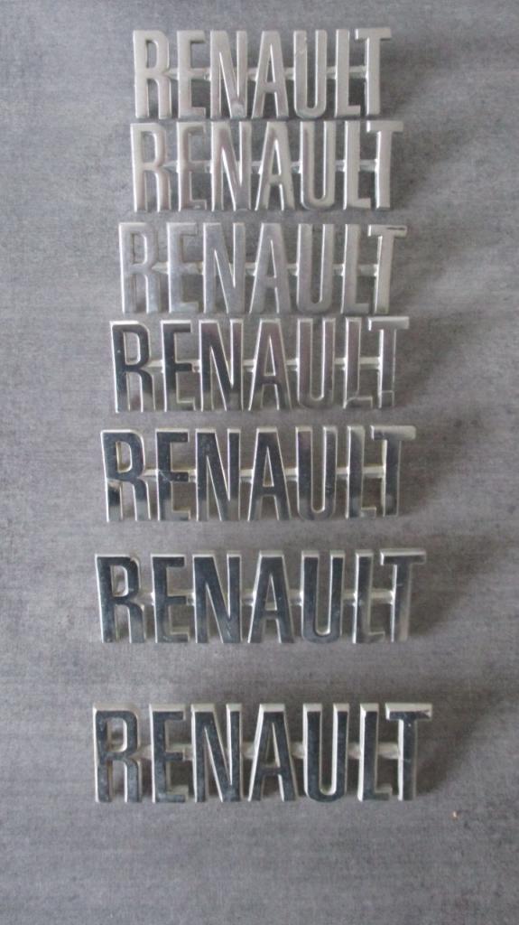 Sigle RENAULT Divers LesAnciennes.com