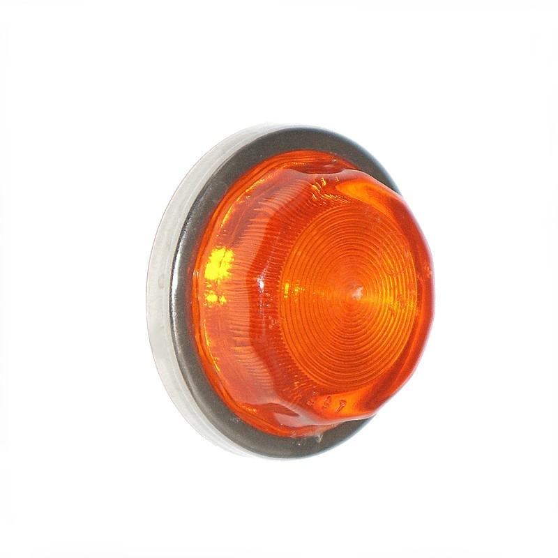 Cabochon ambre pour répétiteurs Citroën "EXPORT " LesAnciennes.com