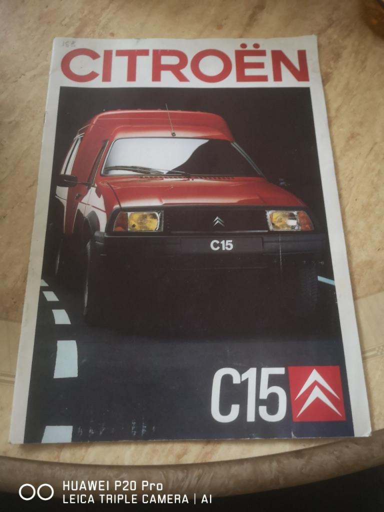 Publicité Citroën C15 fourgonnette LesAnciennes.com