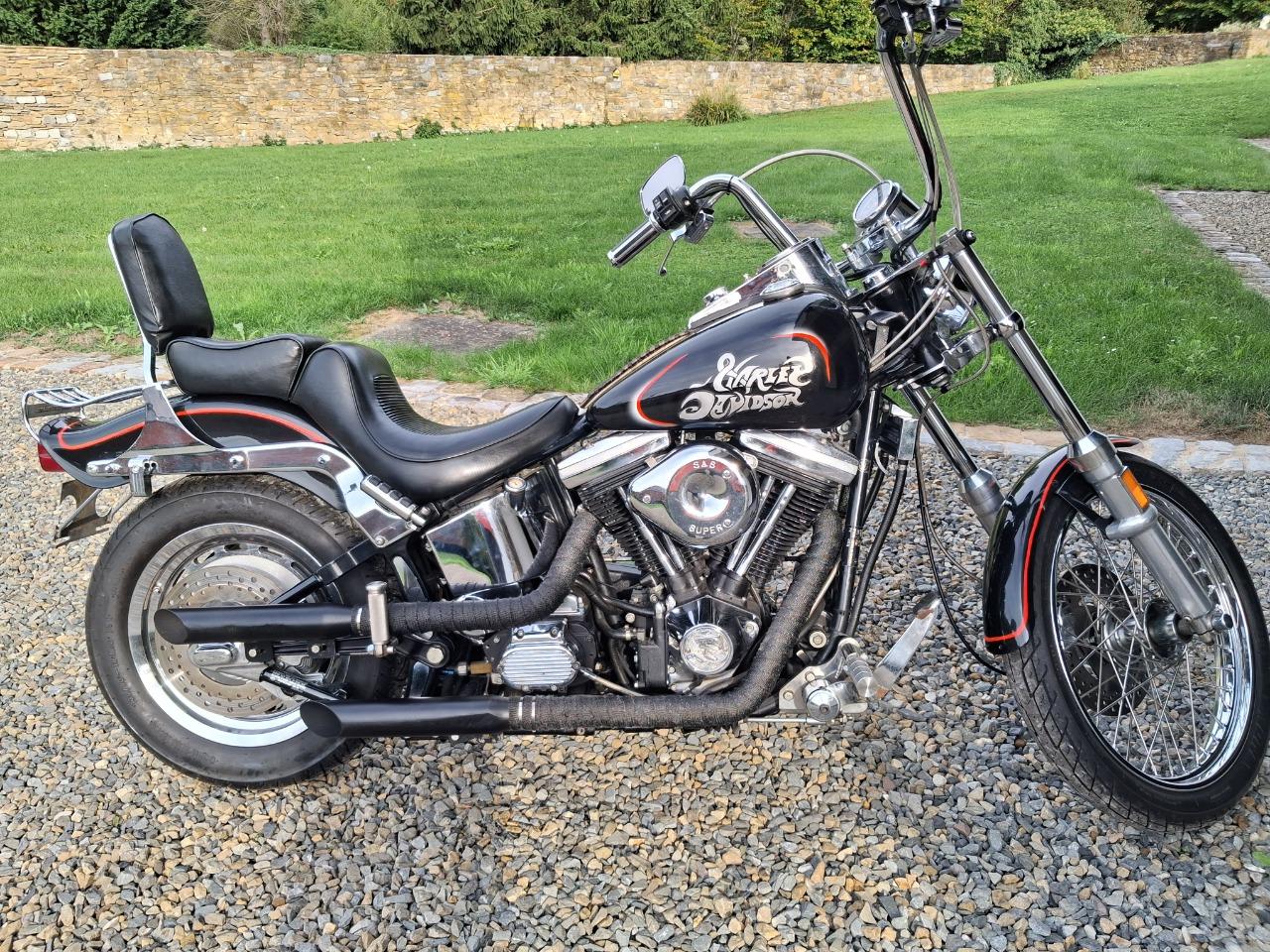 HARLEY DAVIDSON Softail 1340 - 1990 LesAnciennes.com