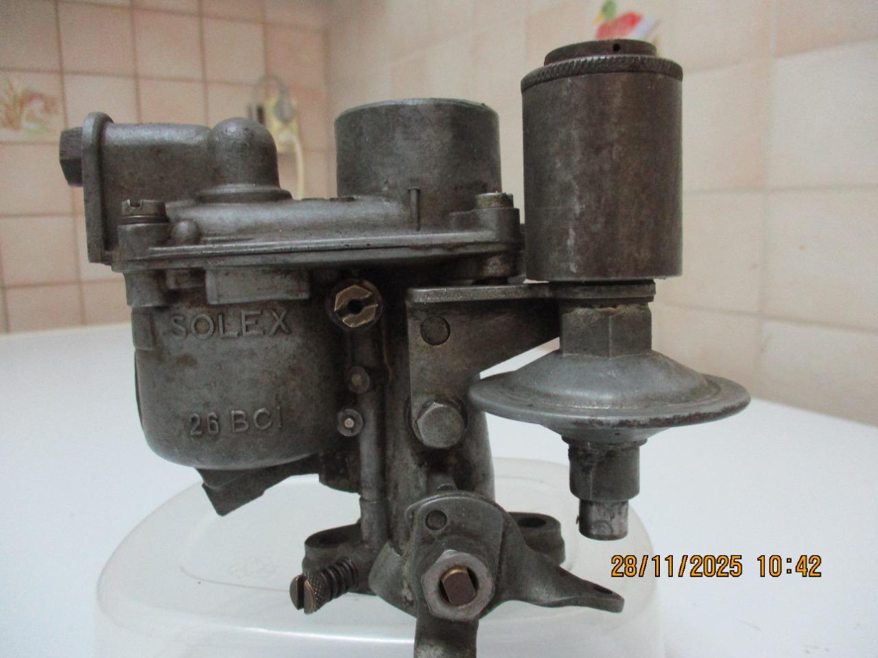 Carburateur SOLEX 26 B C I LesAnciennes.com