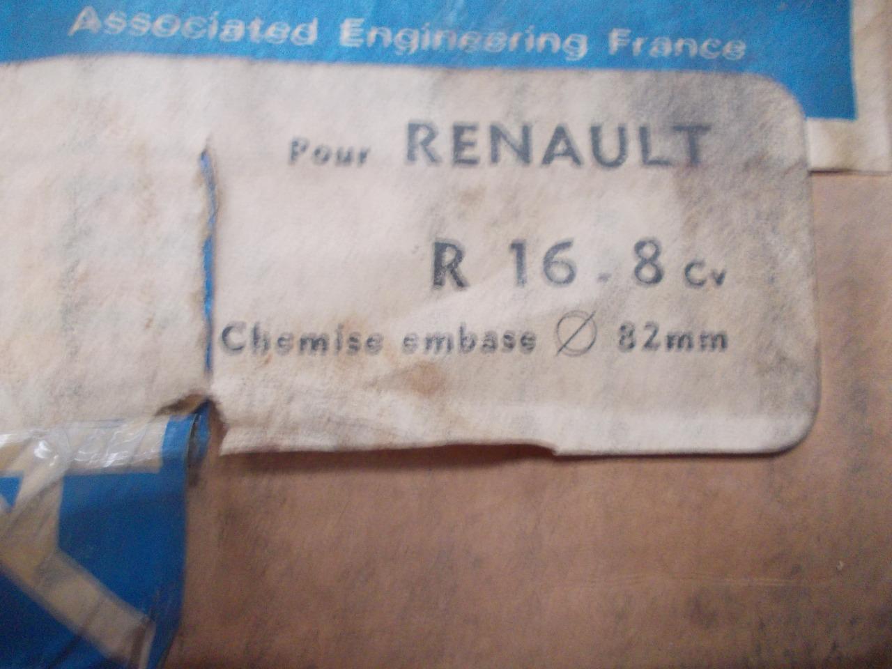 Pistons RENAULT 16 (R16) 8cv LesAnciennes.com