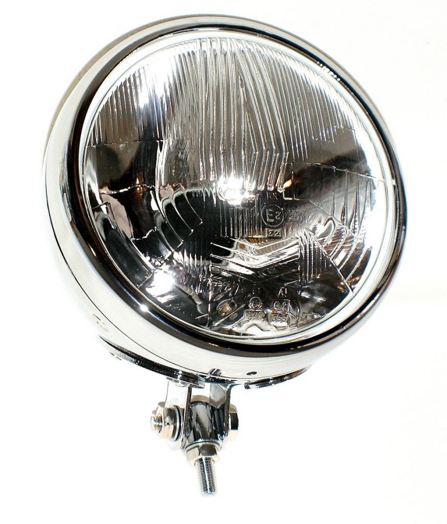 Jeu de 2 phares chromés pour EXCALIBUR LesAnciennes.com