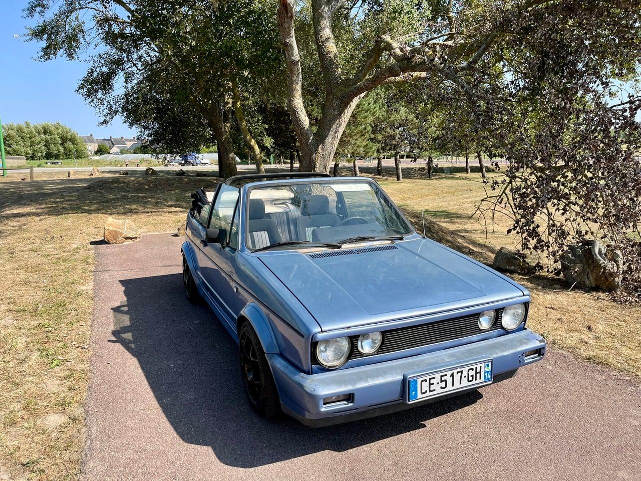 1986 Volkswagen Golf 1.8L 5spd ManualI Karmann Cabriolet LesAnciennes.com
