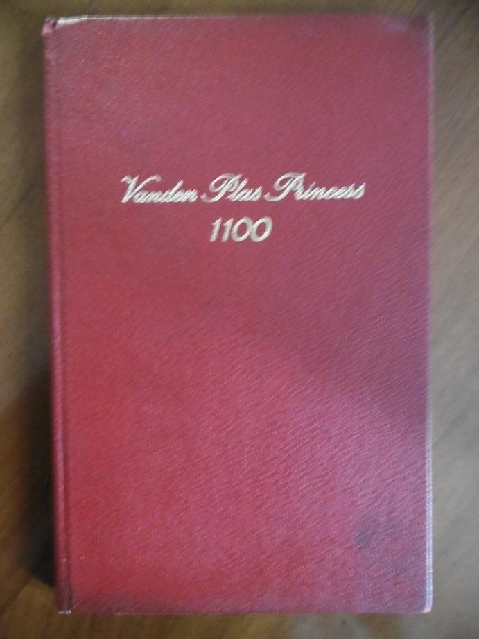 Manuel d'utilisation VANDEN PLAS Princess 1100 LesAnciennes.com