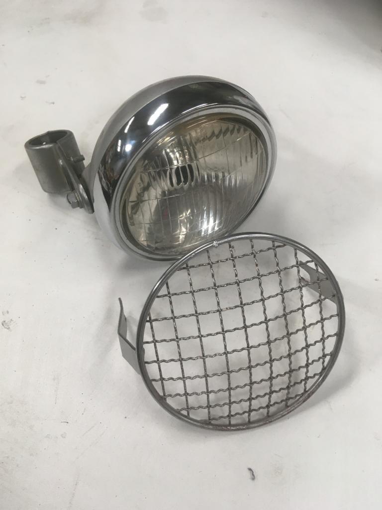 Double Phare Avant Vélo Ancien Owlet RAG10AG - Vintage Années 70-80, Pour Scooter Ou Moto