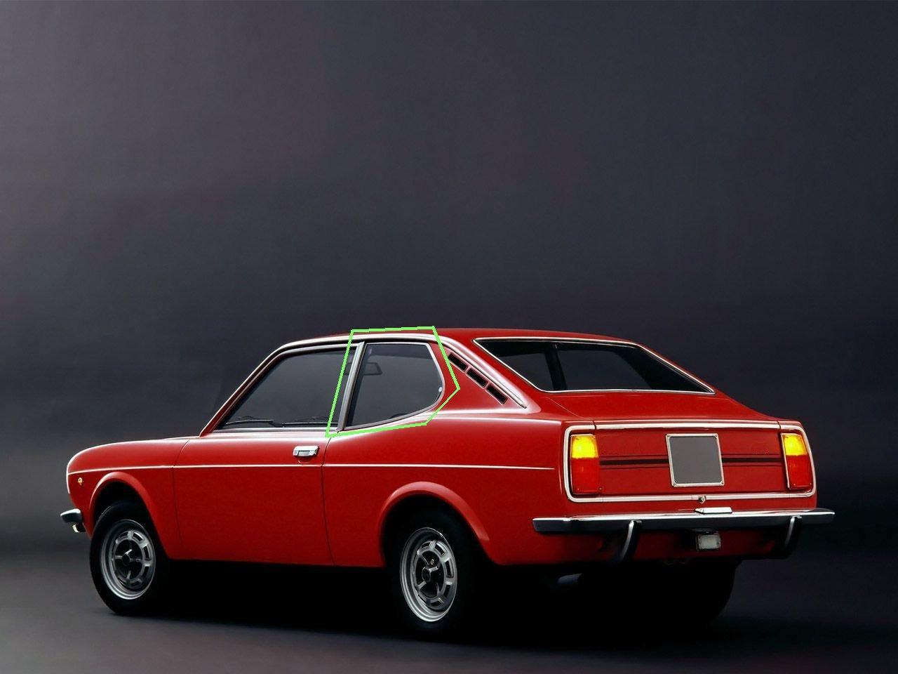 Vitre de custode arrière gauche FIAT 128 coupé LesAnciennes.com