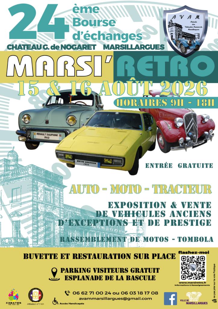 MARSI RETRO 2026 LesAnciennes.com