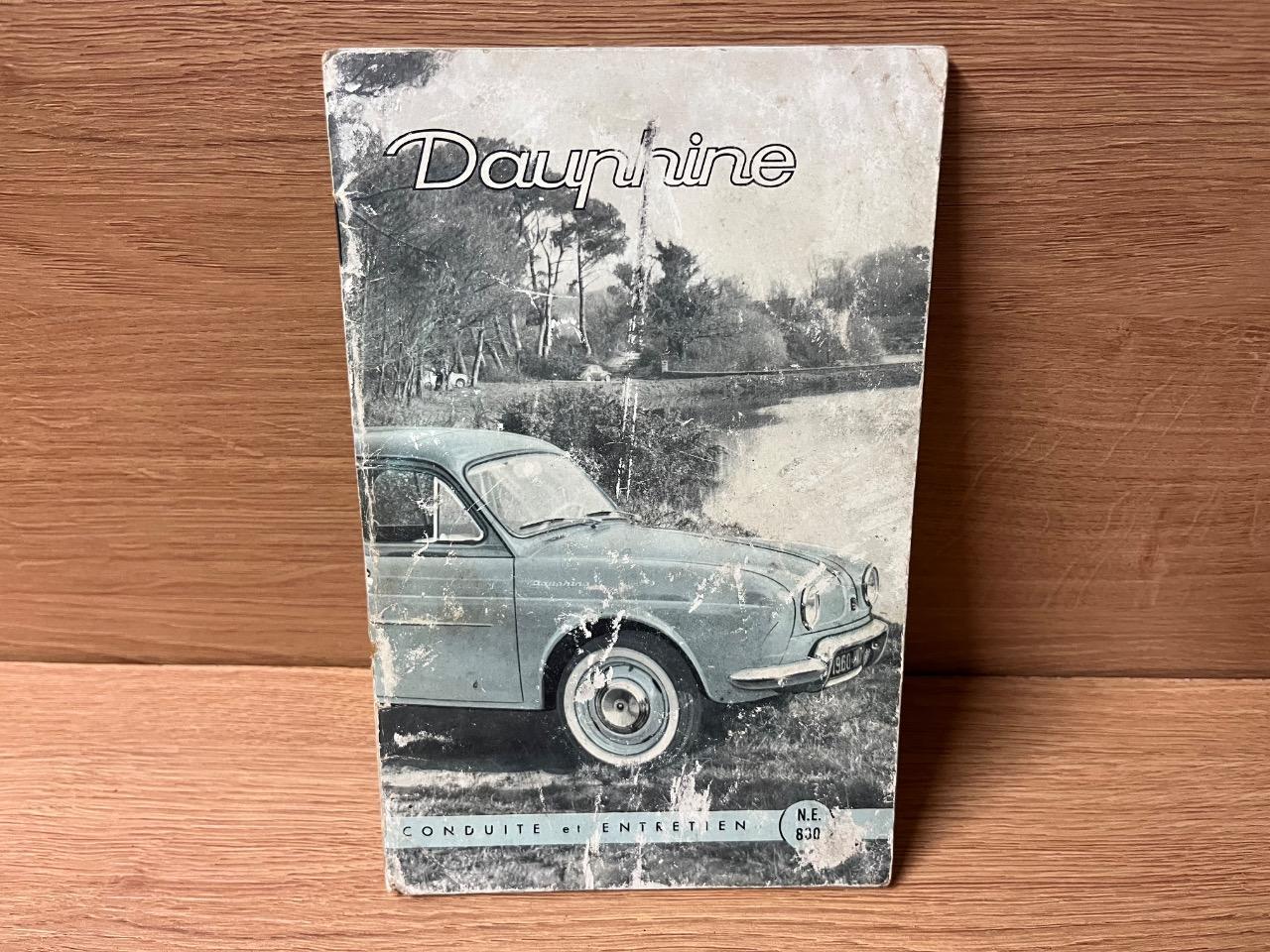 Notice pour Renault Dauphine. LesAnciennes.com