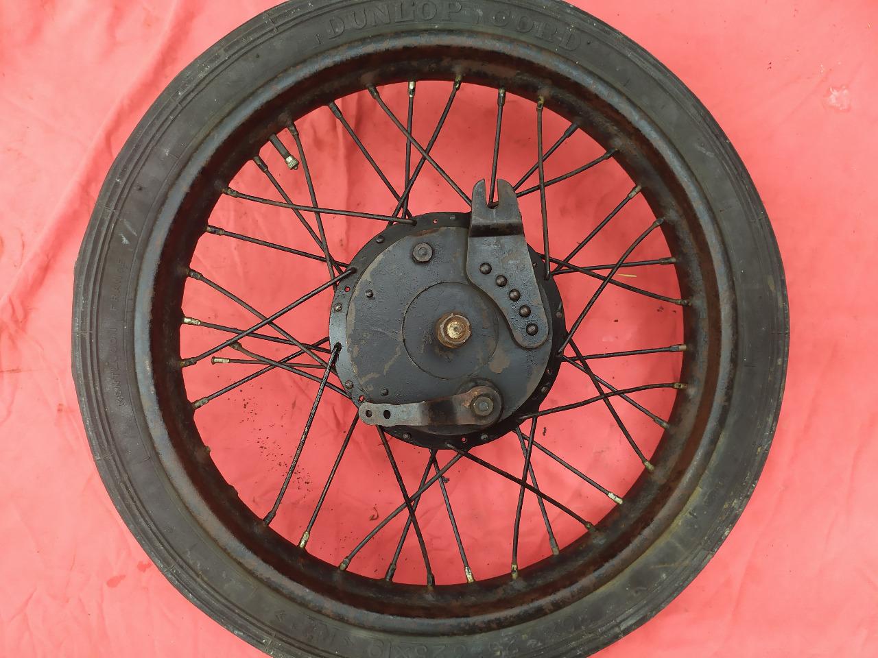 Roue Avant Alcyon 350 zurcher culbuté supersport LesAnciennes.com