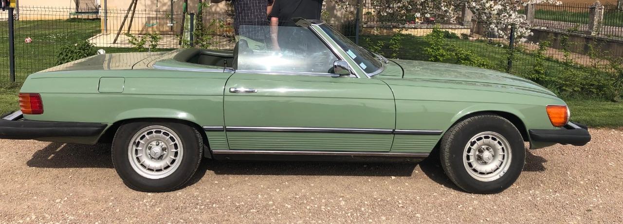 MERCEDES 450 SL version USA - 1974 LesAnciennes.com
