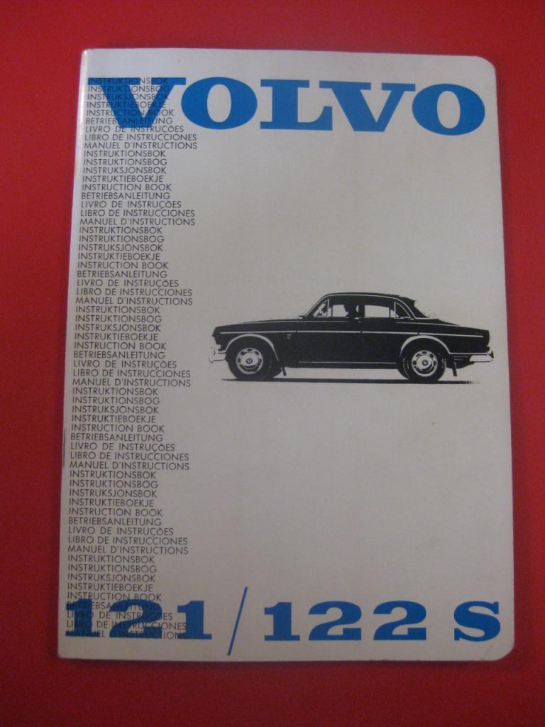 Volvo 121/122S notice d'entretien en français LesAnciennes.com