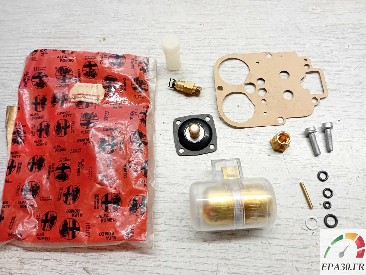 60749696 KIT REPARATION CARBURATEUR WEBER ALFA 33 LesAnciennes.com