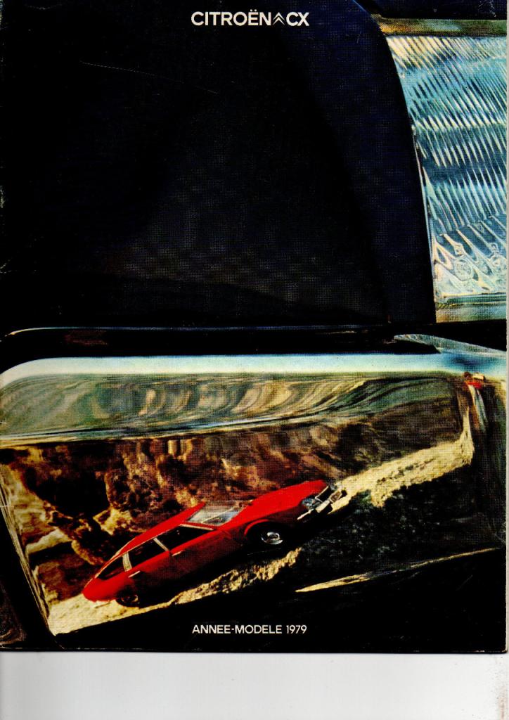 Citroën CX catalogue brochure année modèle 79 LesAnciennes.com