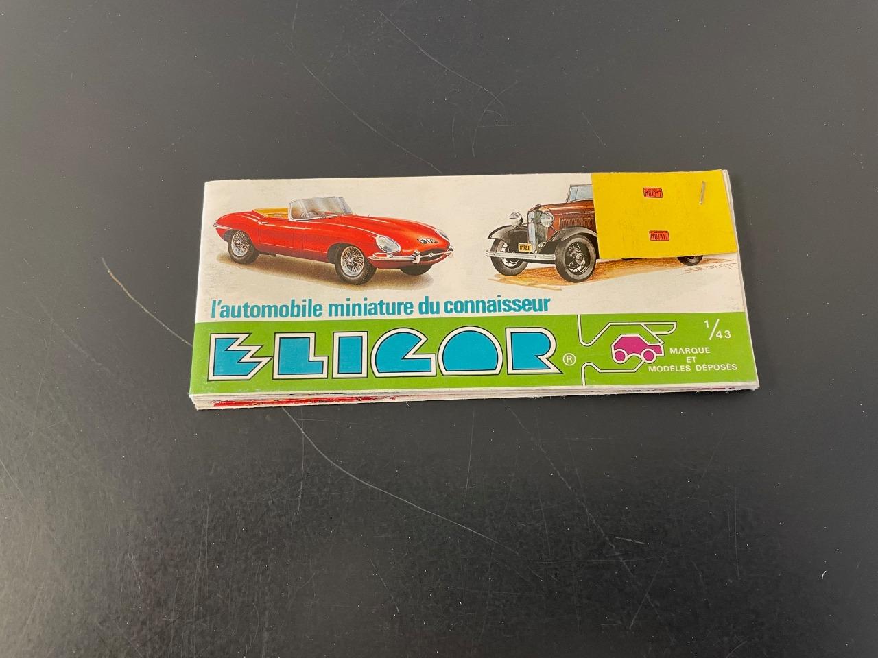 Catalogue ELIGOR 1/43 ème LesAnciennes.com