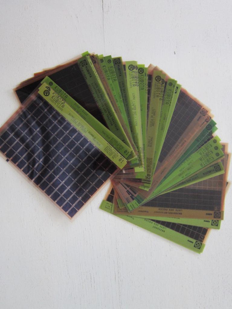 MICROFICHES - TRACTEURS KUBOTA ORIGINALE LesAnciennes.com