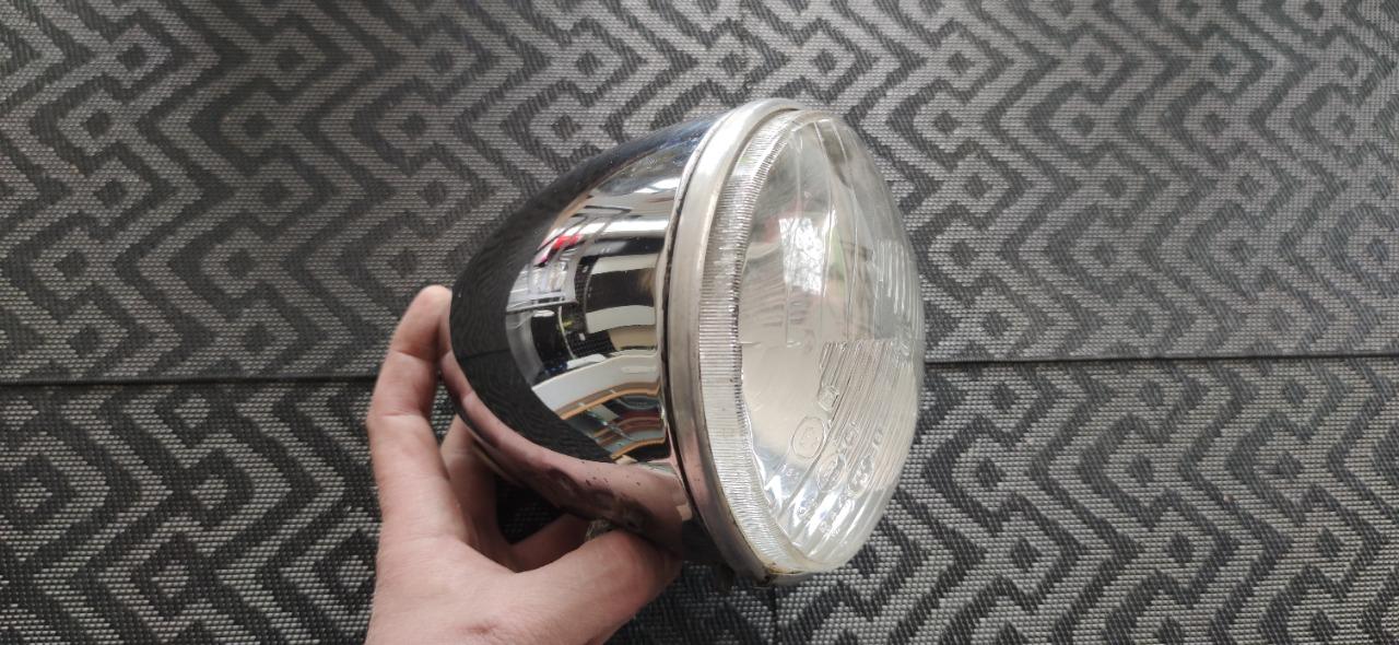 Phare avec cuvelage chromé CITROEN 2CV LesAnciennes.com