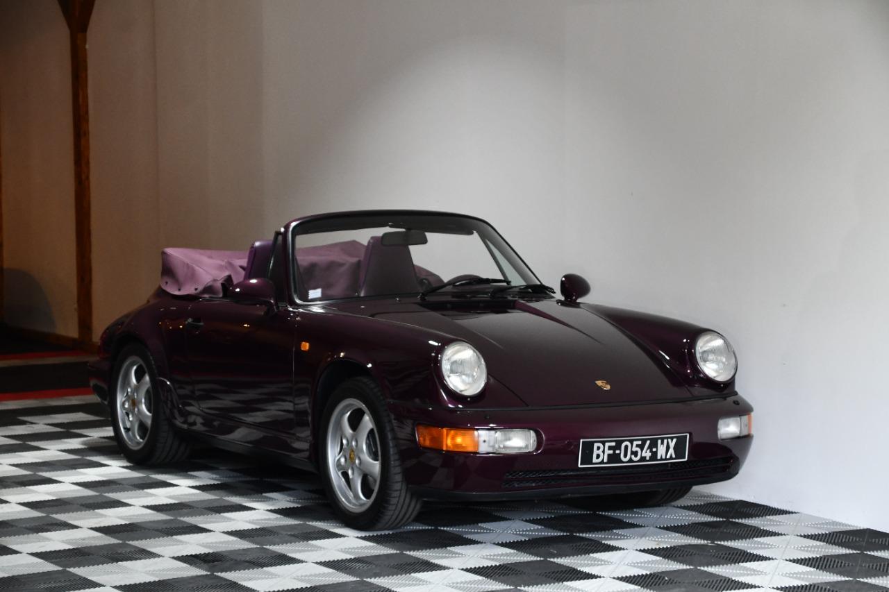 PORSCHE 911 964 cabriolet - 1991 LesAnciennes.com