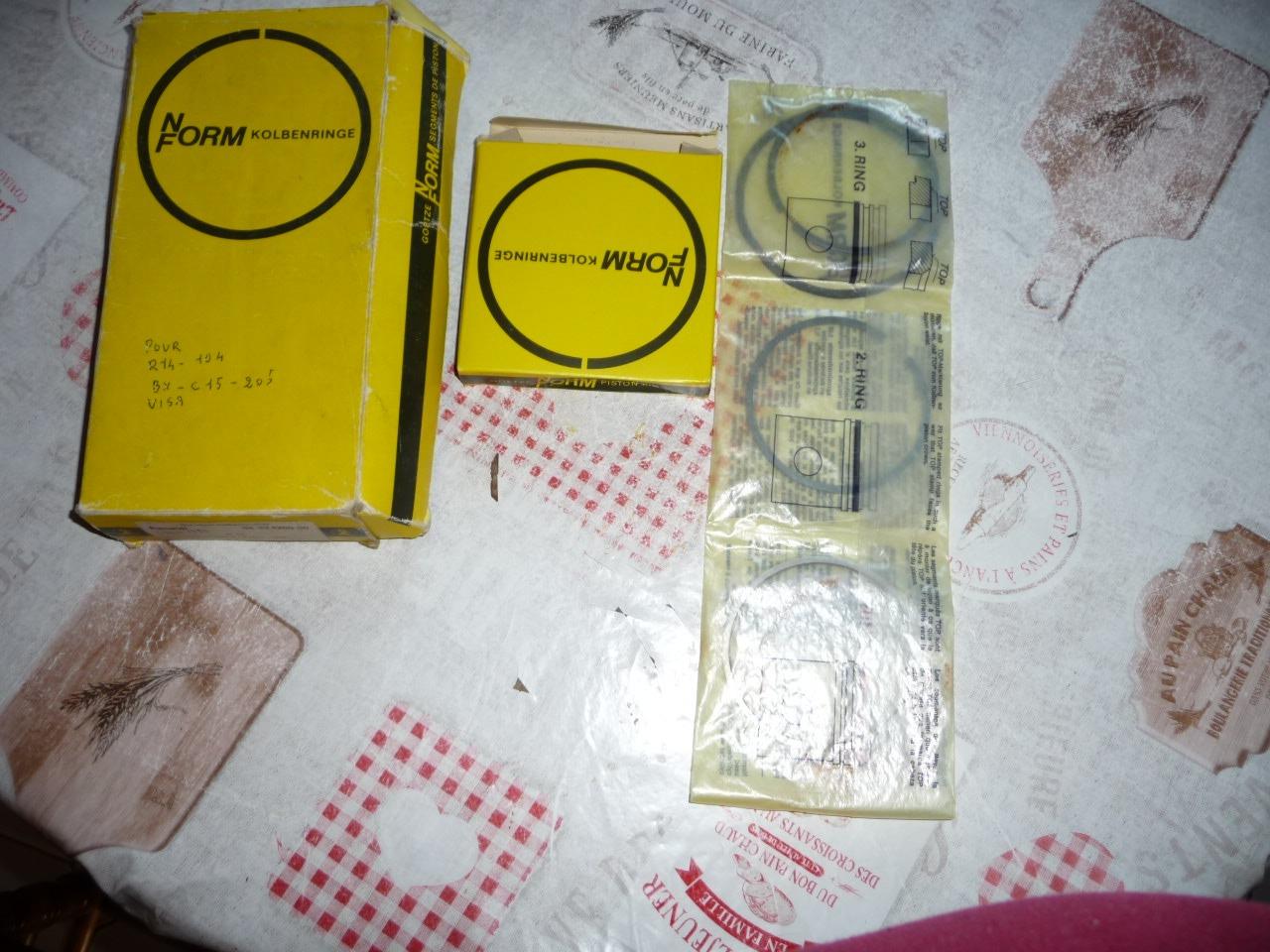 Pièces RENAULT 14/104/205 JEUX DE SEGMENTS MOTEUR LesAnciennes.com