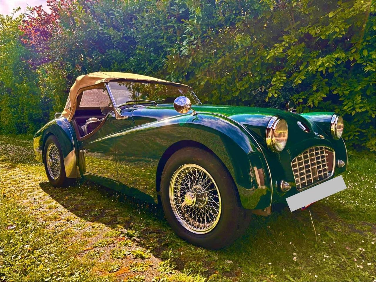 TRIUMPH TR3 Petite bouche - 1957 LesAnciennes.com