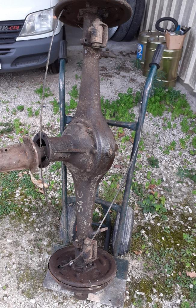 Pont SALMSON S4-C pont et train avant LesAnciennes.com