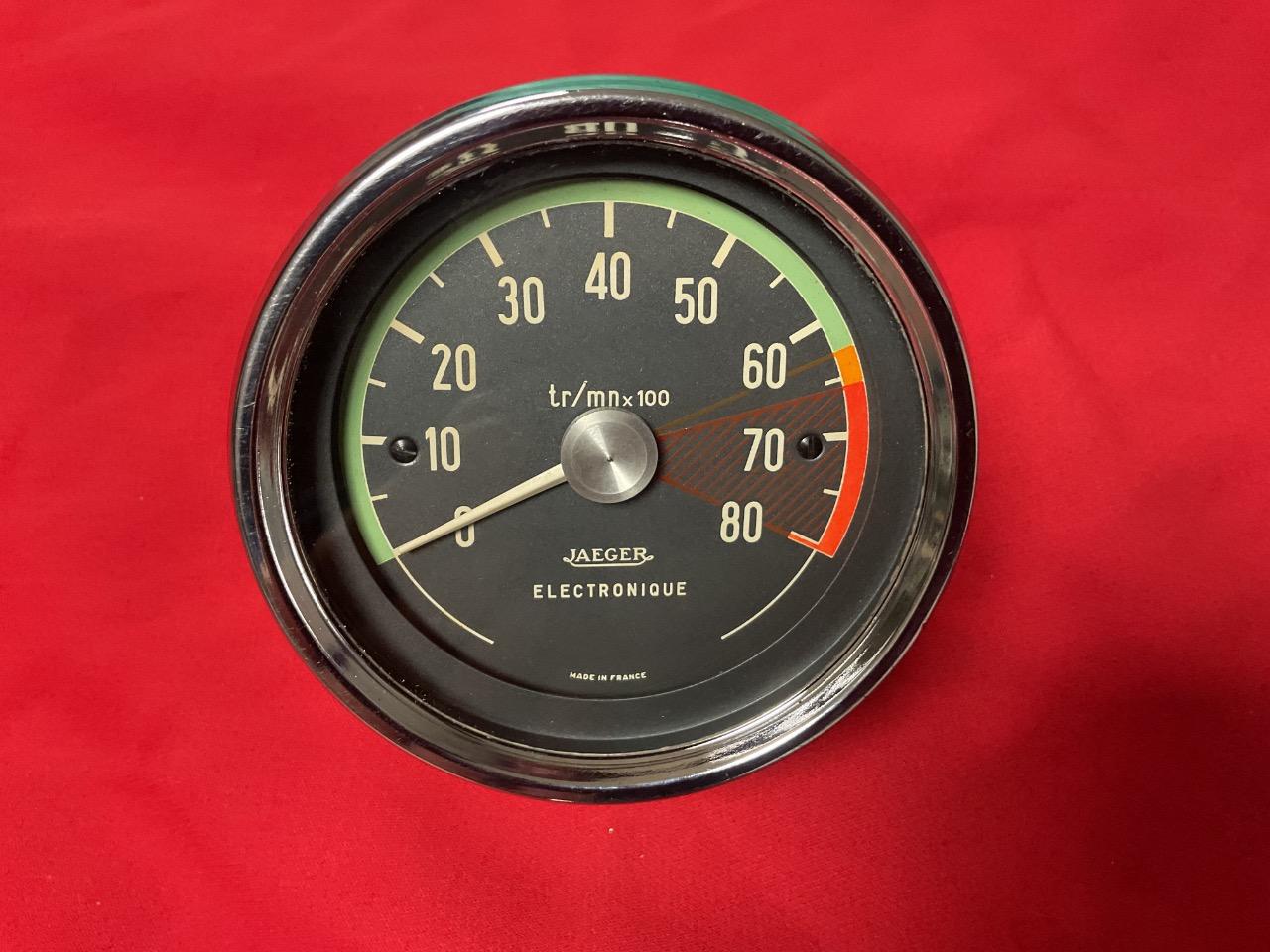 Compte tours Jaeger Simca 1200 S 1000 Rallye 2 LesAnciennes.com