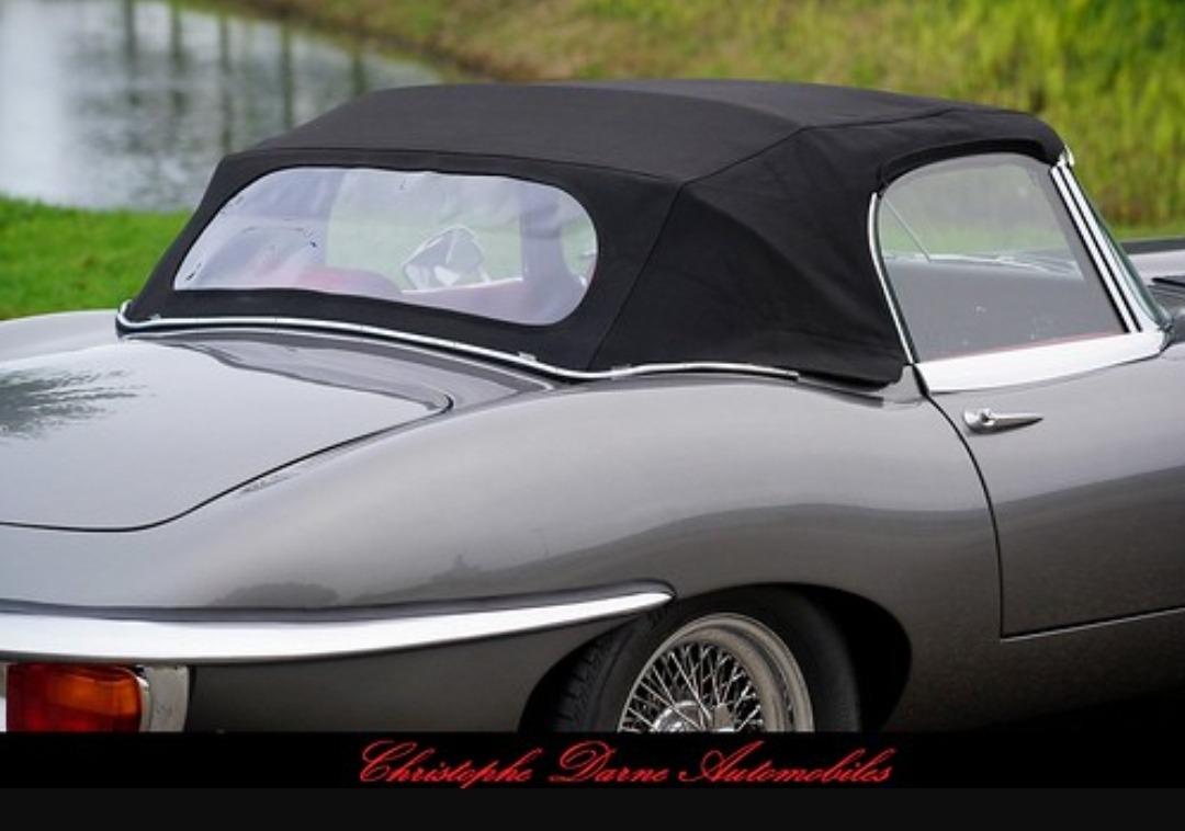 JAGUAR Type E 4.2L série 2 cab - 1969 LesAnciennes.com
