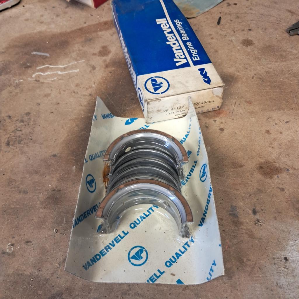 Jeu de coussînets OPEL Kadett 1L et 1L1 neuf LesAnciennes.com