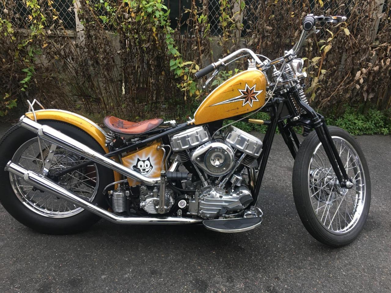 HARLEY DAVIDSON PANHEAD 1953 - 1953 LesAnciennes.com