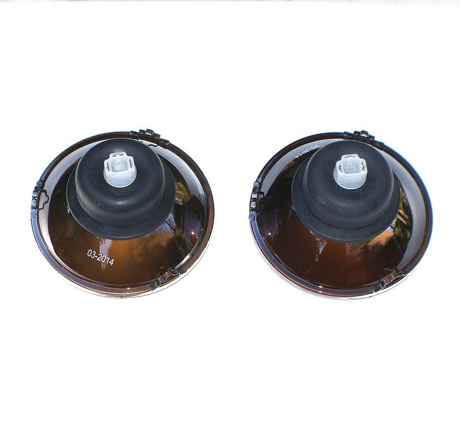 Jeu de 2 optiques de phares TRIUMPH Stag LesAnciennes.com