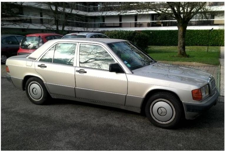 1992 MERCEDES 190 D, foto 2