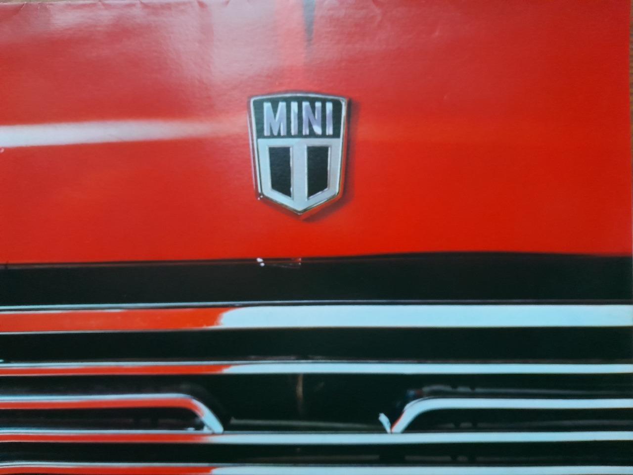 Mini 850 & Mini 1000 catalogue publicitaire LesAnciennes.com