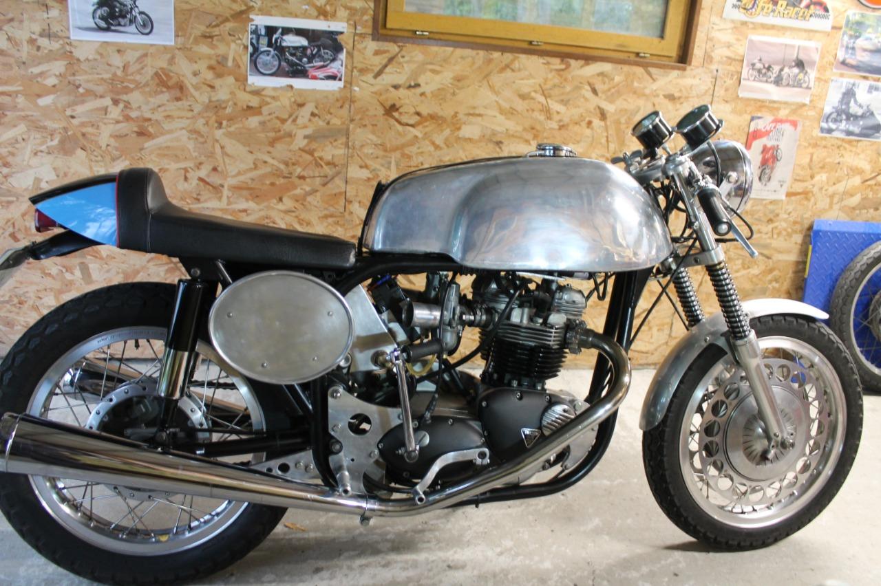 NORTON Dominator Triton - 1961 LesAnciennes.com