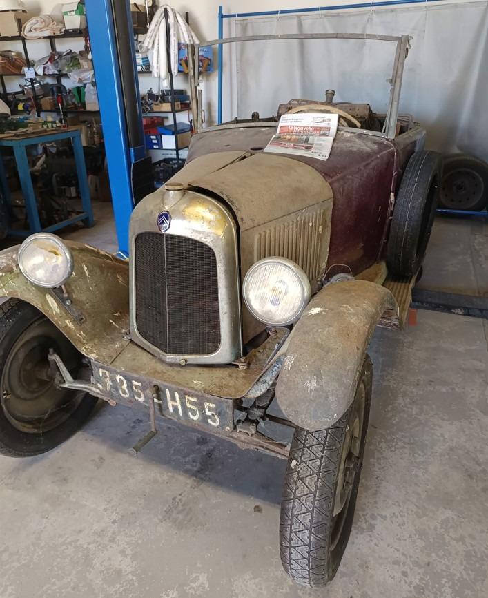 Citroën 5HP Coupé Docteur 1924 – Sortie de grange LesAnciennes.com