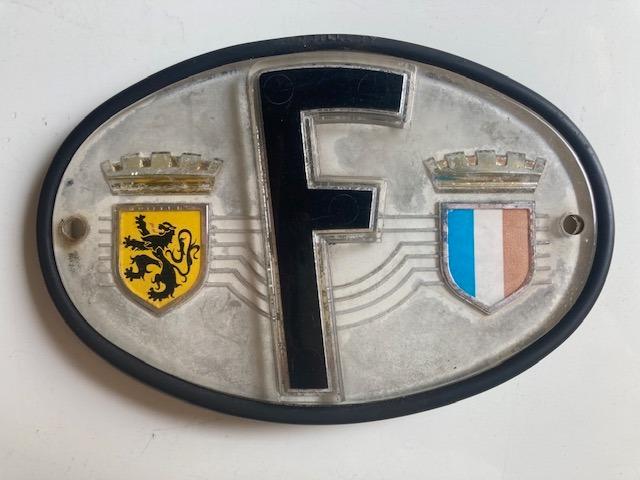 Plaque ovale nationale LesAnciennes.com