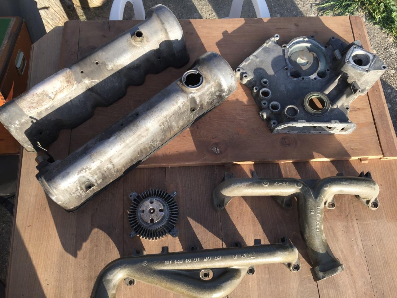 Lot pièces Mercedes V8 SE SEL LesAnciennes.com