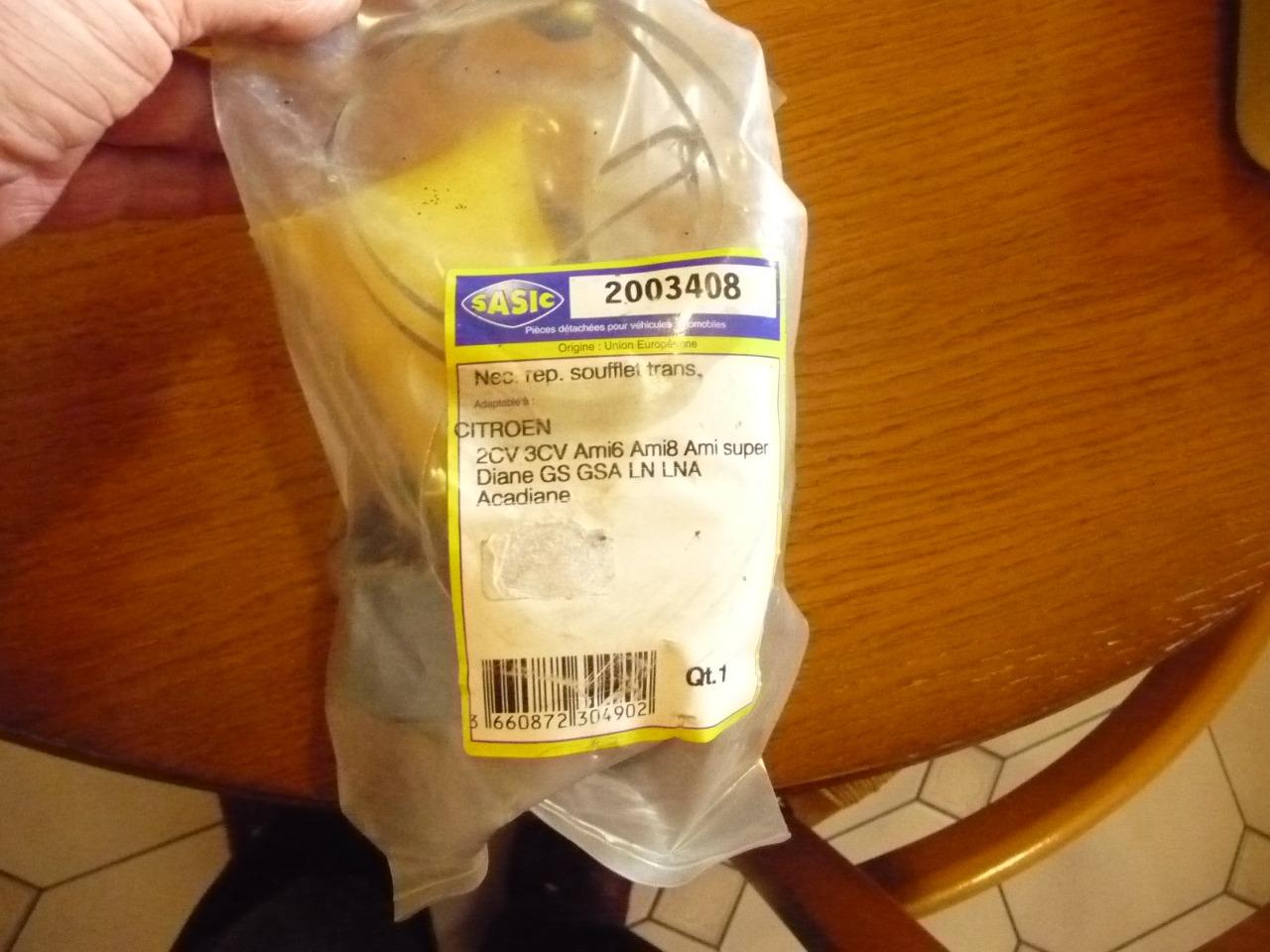 Pièces CITROEN Ami 8!2cv:gs soufflet cardan LesAnciennes.com