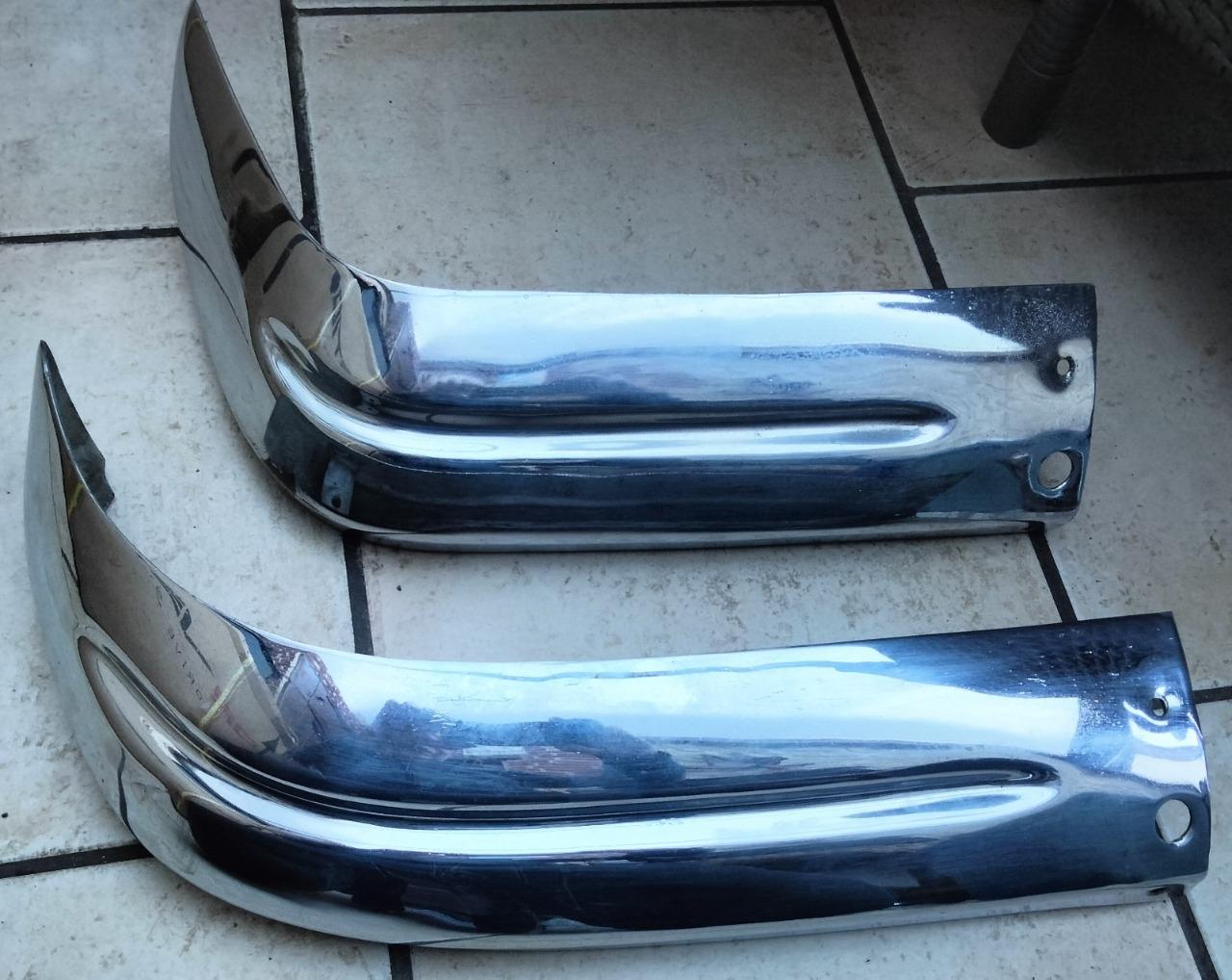 éléments de pare-chocs FORD 12 M -15M P1 1955-1958 LesAnciennes.com