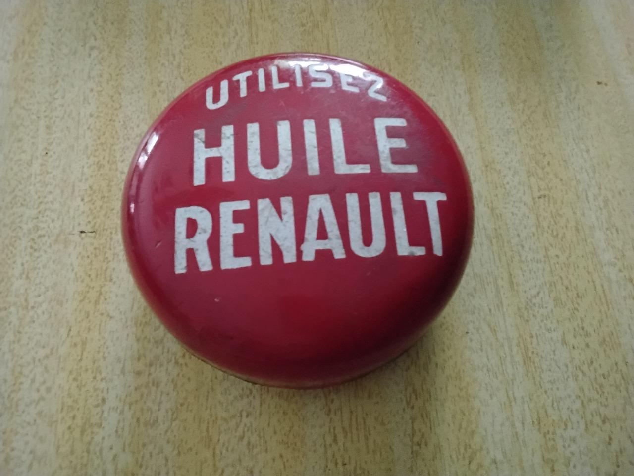 Bouchon émaillé d’huile moteur ancien LesAnciennes.com