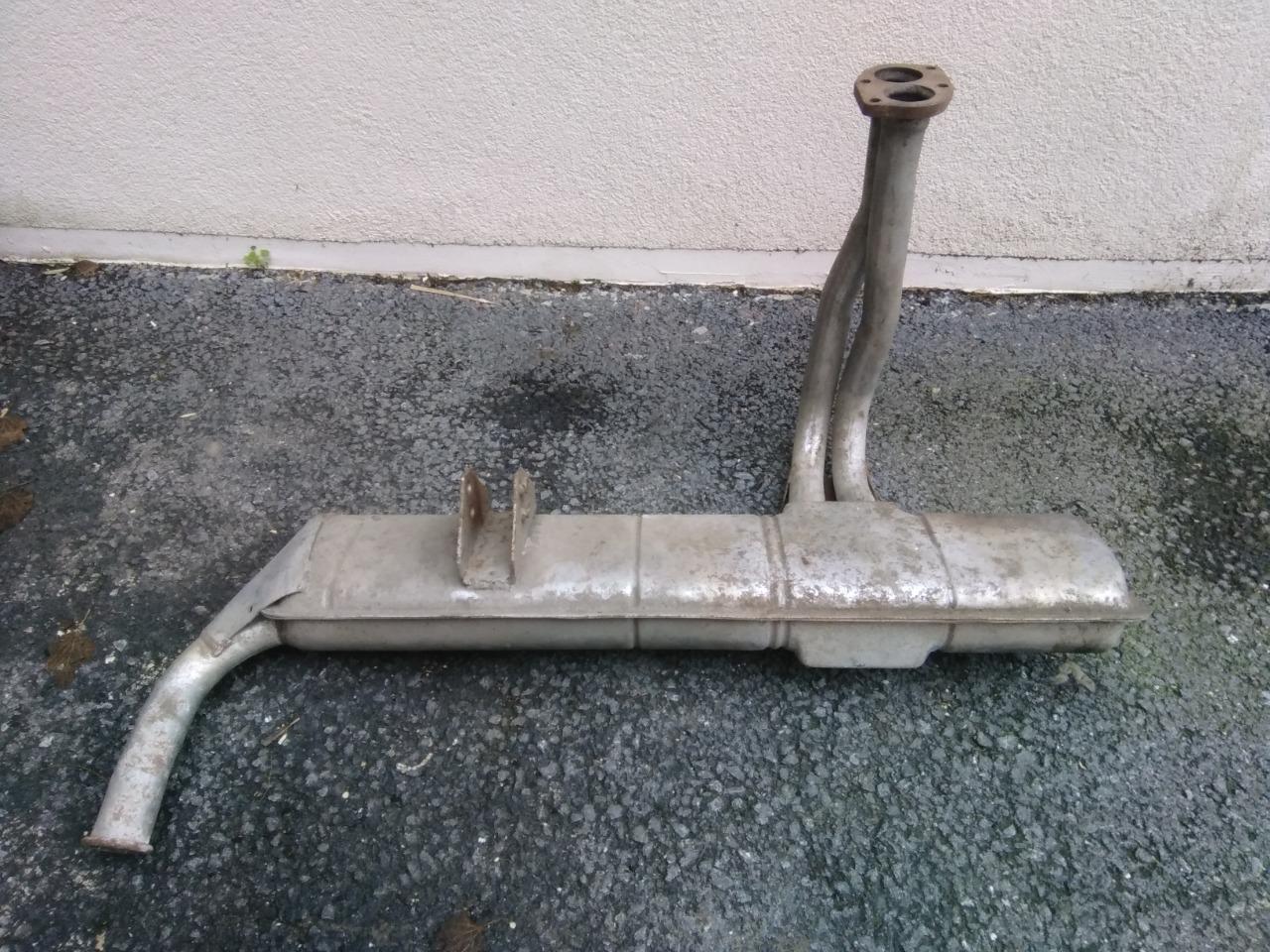 Echappement FIAT X1/9 LesAnciennes.com