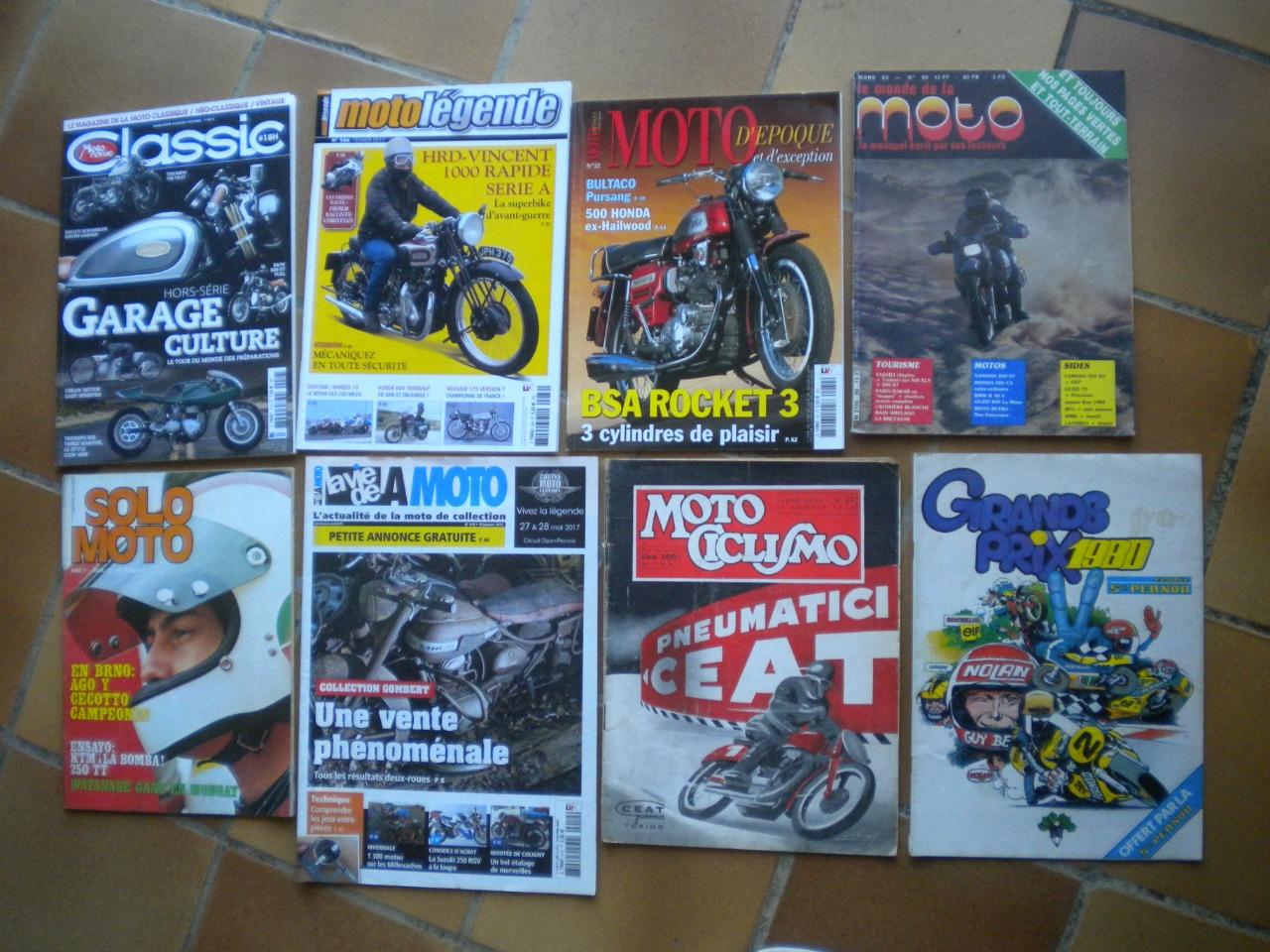 Lot 12 revues sur la moto motocyclette LesAnciennes.com