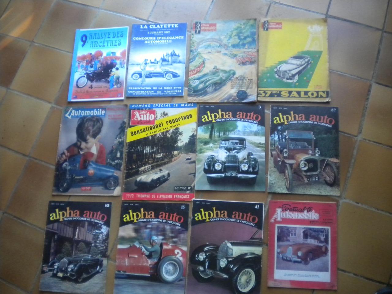 Lot de 23 revues voitures anciennes autos LesAnciennes.com