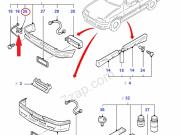 image_3-5050727 CLIP DE PARE CHOCS AVANT FORD SIERRA RS
