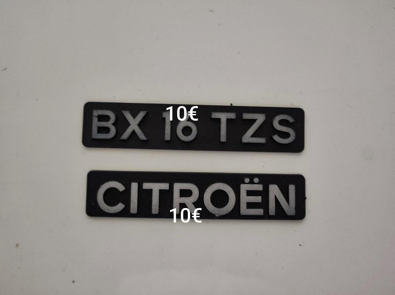 Monogramme CITROEN BX LesAnciennes.com