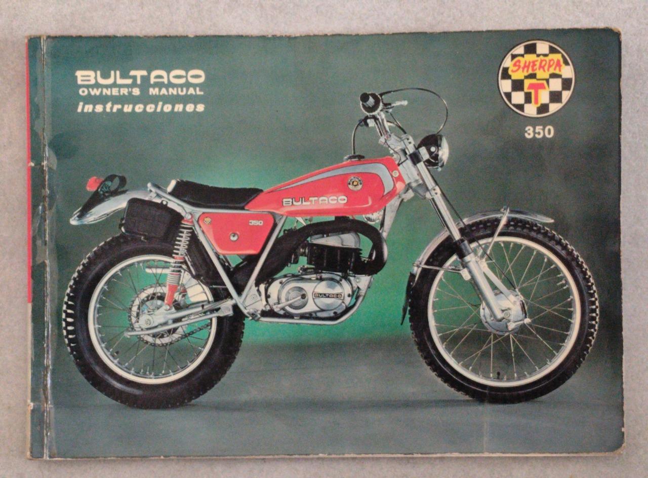 Manuel entretien BULTACO SHERPA T350 LesAnciennes.com