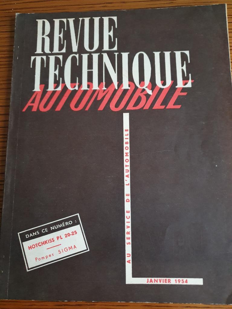 Revue technique hotchkiss PL 20/25 LesAnciennes.com
